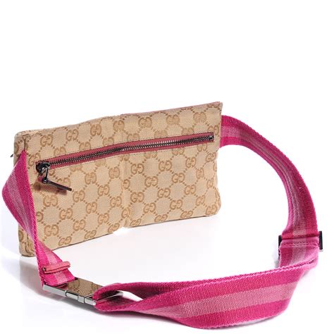 gucci pink belt bag|light pink gucci handbag.